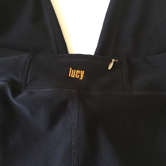 Lucy Full length zip bottom athletic leggings - Picture 3 of 6